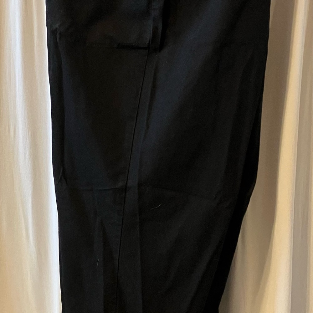 NWT, 3X black denim pull-on jeans,